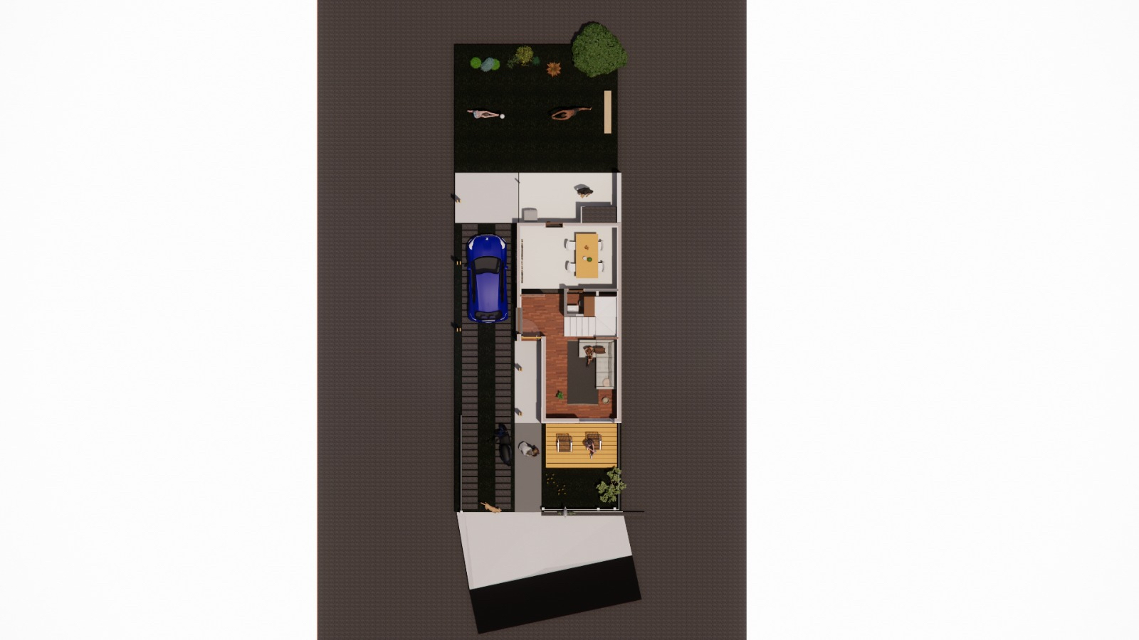 Vista exterior de Duplex 2D
